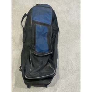 Leeds Golf Bag Storage Luggage Travel Blue Black Large Sports Active Zip